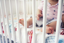 Load image into Gallery viewer, Silky Muslin Fitted Crib Sheet Space Odyssey