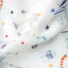 Load image into Gallery viewer, Silky Muslin Dream Blanket _ Spaceman