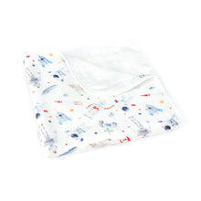 Load image into Gallery viewer, Silky Muslin Dream Blanket _ Spaceman