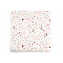 Load image into Gallery viewer, Silky Muslin Fitted Crib Sheet_Cotton Flower