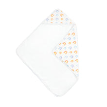 Load image into Gallery viewer, Silky Muslin Hooded Bath Towel _ Rainbow