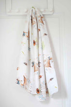 Load image into Gallery viewer, Silky Muslin Swaddle Blanket Dreamy Deer