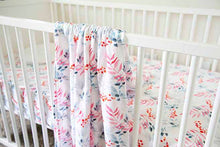 Load image into Gallery viewer, Silky Muslin Fitted Crib Sheet Rowan Berry