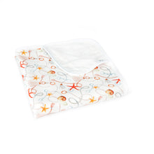 Load image into Gallery viewer, Silky Muslin Dream Blanket _ Starfish
