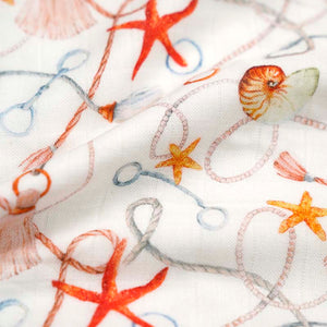 Silky Muslin Dream Blanket _ Starfish