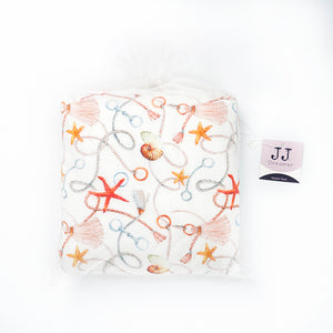 Silky Muslin Dream Blanket _ Starfish