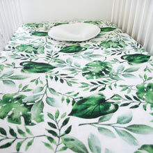 Load image into Gallery viewer, Silky Muslin Fitted Crib Sheet Rain Forest
